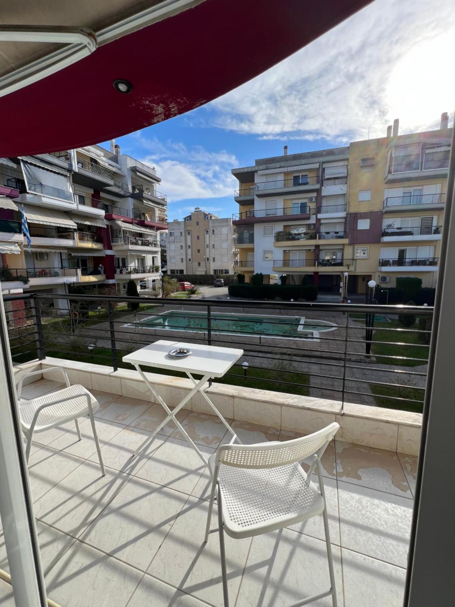 Parma'S Pool Apartment Peraia  Ngoại thất bức ảnh